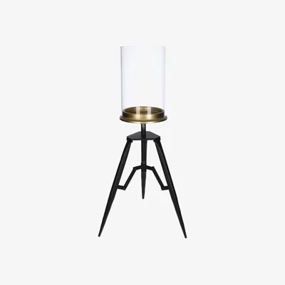 Olivia's Libra Rowan Tripod Hurricane Small Clear And Black