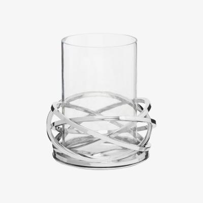 Olivia's Olivia's Twist Silver Candle Holder Small