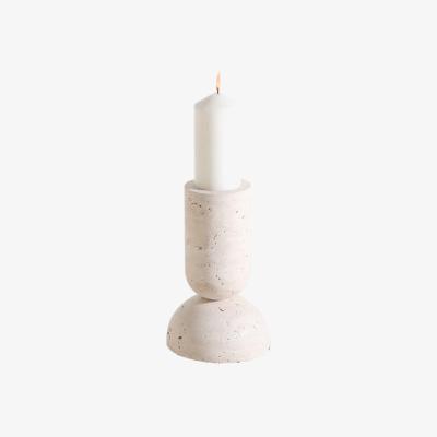 Olivia's Liang & Eimil Lewes Marble Candle Holder / Small
