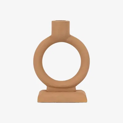 Downtown Rolo Candlestick - Caramel