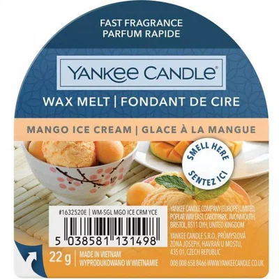 Downtown Yankee Candle Mango Ice Cream Wax Melts