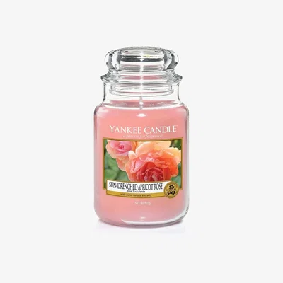 Downtown Yankee Candle Scented Jar Candle - Sun Drenched Apricot Rose