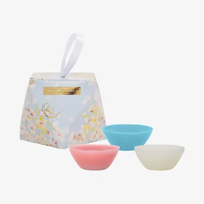 Downtown Yankee Candle Sakura Blossom Festival 3 Wax Melt Gift Set
