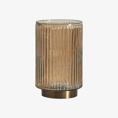 Perch and Parrow Newell Bronze Candle Holder, Large