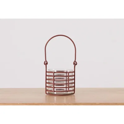 Perch and Parrow Amiya Candle Holder with Handle