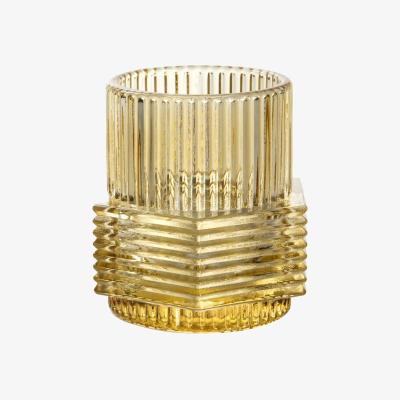 Pagazzi Prima Amber Tealight Holder 3 Pack