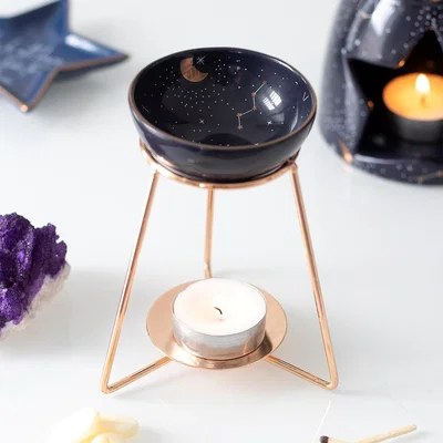 The Range Purple Star Sign Oil Burner - Purple and Gold