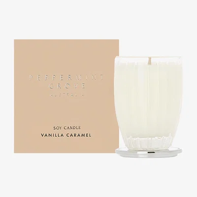 The Range 60g Soy Wax Scented Candle - Vanilla Caramel