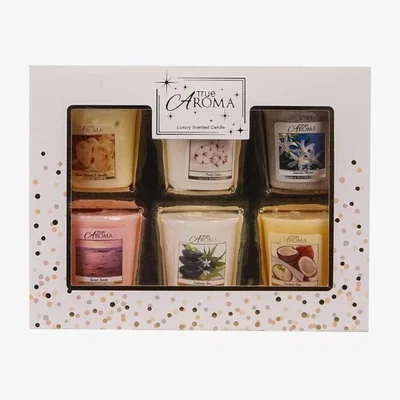 The Range Set of 6 True Aroma Votive Candles