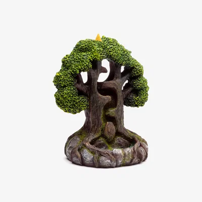 The Range Waterfall Tree Backflow Incense Burner - Green