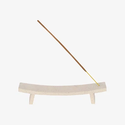 The Range Cream Speckle Incense Ash Catcher Simple and Stylish Home Decor - Cream