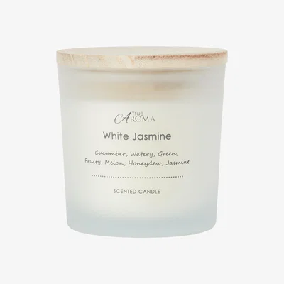 The Range White Jasmine Candle - White