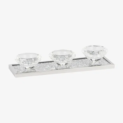 The Range Crushed Crystal 3 Tealight Holder