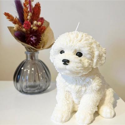 The Range Dog Candle - White