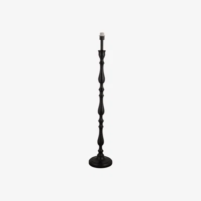 The Range Black Candle stock Base Only Floor Stand - Black