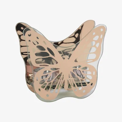 The Range Rose Gold Butterfly Tealight Holder