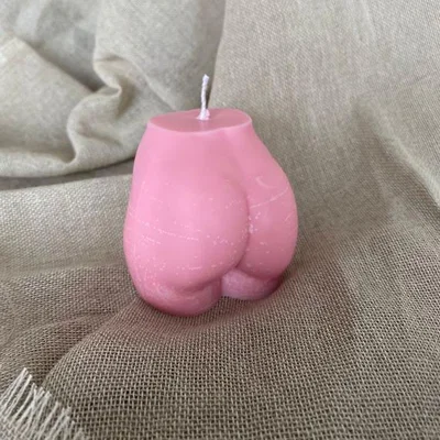 The Range Large Bum Candle - Large Bum Candle Pink