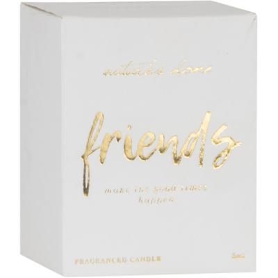 The Range Vanilla Pod Message Candle