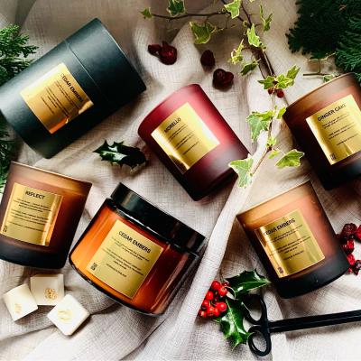 The Range Ginger Cake Candle - White