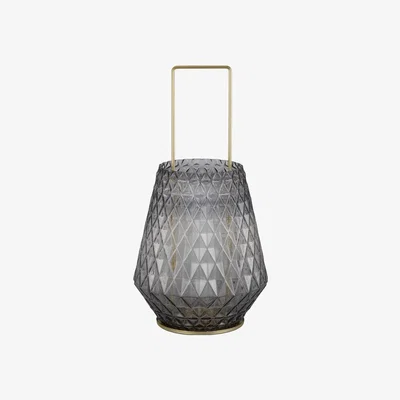 The Range Diamond Effect Smoked Lantern
