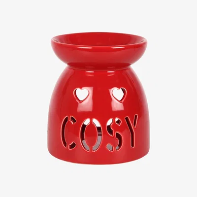 The Range Cosy Wax Melt Burner Set - Red