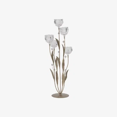 The Range Flower Floor Standing Candle Holder