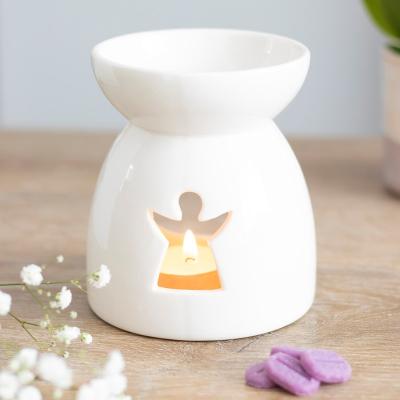 The Range Angel Silhouette Oil, Wax Burner - White