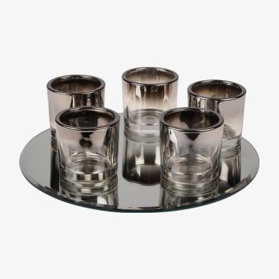 The Range Glamour Round Tea-Light Set