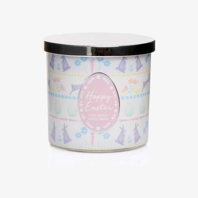 The Range Easter Frosted Scented Candle  - White