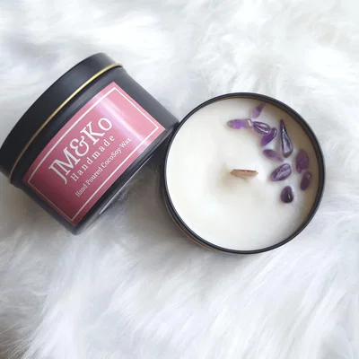 The Range Calming Lavender and Chamomile Candle - Black Tin