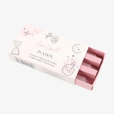 The Range Magic Love Spell Candle Box  - Pink