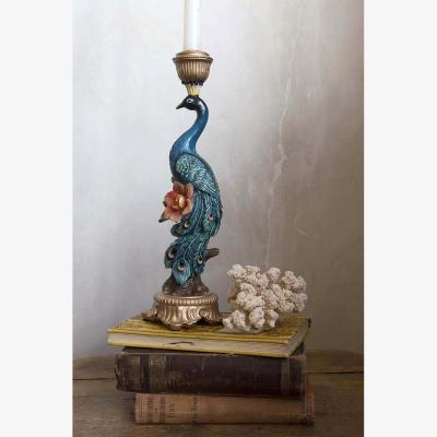 Rockett St George Spectacular Peacock Candle Holder