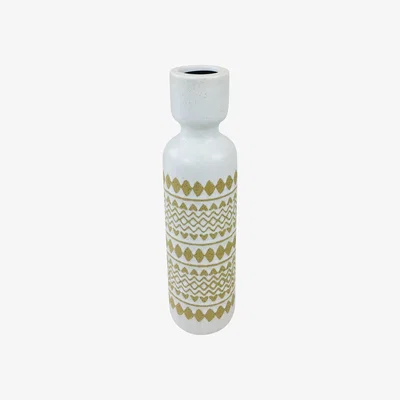 The Range Zig Zag Candle Holder 35cm - Glass