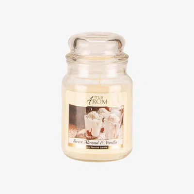 The Range Sweet Almond and Vanilla Large Jar Candle