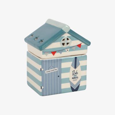 The Range Beach Hut Oil, Wax Burner - Multicolour