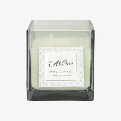 The Range True Aroma Bamboo & Cedar Candle