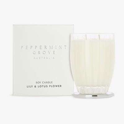 The Range 370g Soy Wax Scented Candle - Lily & Lotus Flower / Lily & Lotus Flower