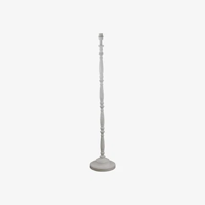 The Range Off White Candle Stock Floor Lamp - White