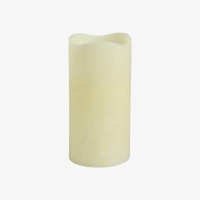 The Range Scented LED Pillar Candle - Cream / 21cm
