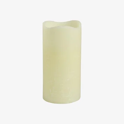 The Range Scented LED Pillar Candle - Cream / 21cm