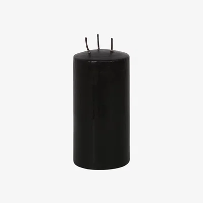 The Range Vampire Blood Pillar Candle - Black and Red