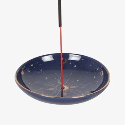 The Range Starry Sky Incense Holder Modern Home Decor - Black