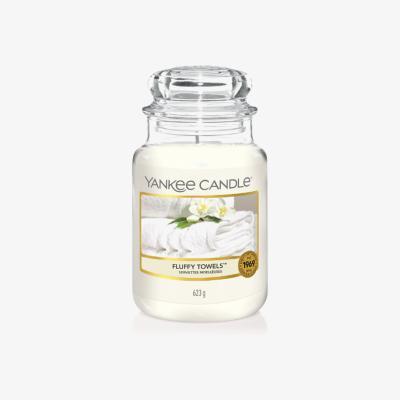 The Range YC Original Large Jar - White / Fluffy Towels
