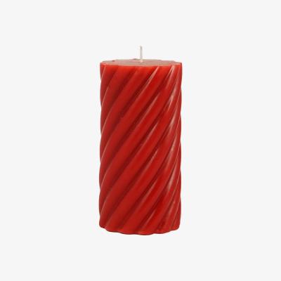 The Range Twist Pillar Candle