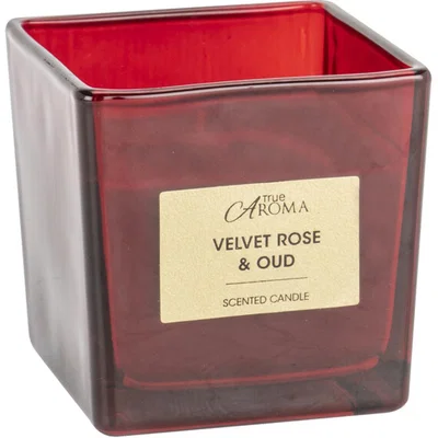 The Range Velvet Rose and Oud Candle