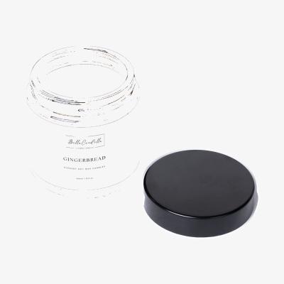 The Range Gingerbread Scented Soy Wax Candle - White