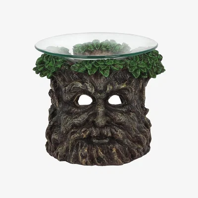 The Range Unique Green Man Oil Burner Decorative, Scented - Brown