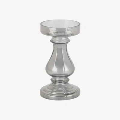 The Range Nickel Candle Holder
