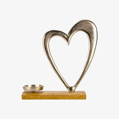 The Range Heart with Tealight Holder