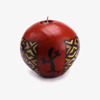 The Range Lizard Ball Candle - Neutral